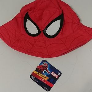 Children's Spiderman Bucket Style Hat